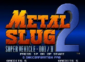 Metal Slug 2 - Super Vehicle-001/II-MAME 2003